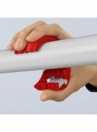 Knipex bix snijder voor kunststof buizen en afdichtingsmanchetten 