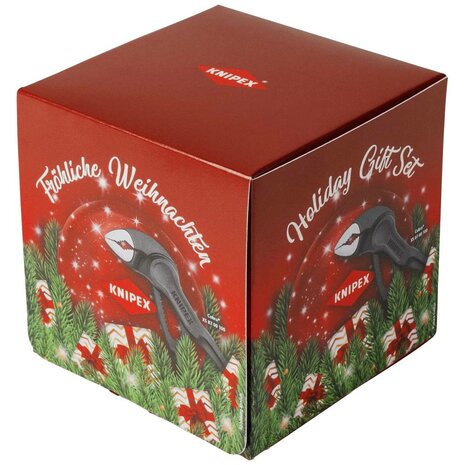 KNIPEX Cobra® XS waterpomptang verpakt in kerstbal