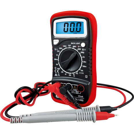 KS tools Digitale multimeter incl. testpennen