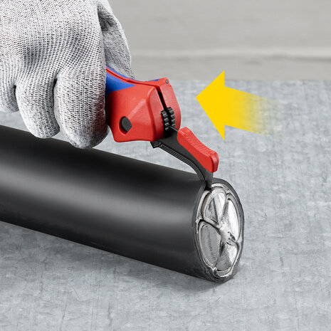 Knipex ontmantelingsmes Met glijschoen