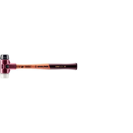 Halder hamer SIMPLEX rubber/superplastic, Ø30