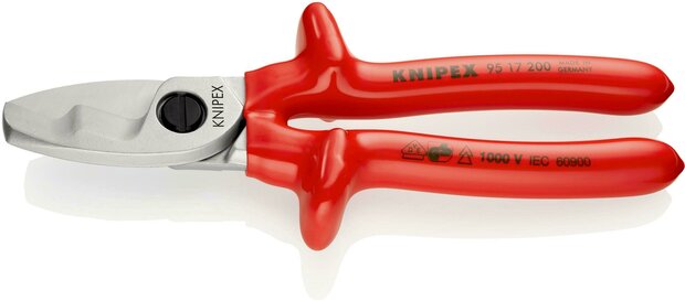Knipex kabelschaar 200mm dompel geïsoleerd
