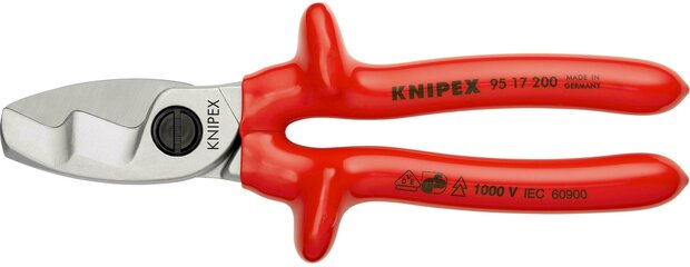 Knipex kabelschaar 200mm dompel geïsoleerd