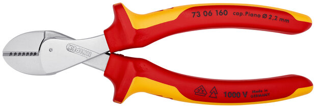 Knipex VDE zijsnijtang X-Cut grote krachtoverbrenging