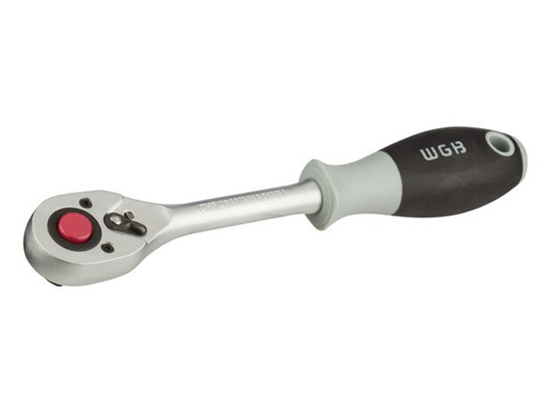 WGB 1/4" ratel omstelbaar met ontlastknop 72-tands L=180mm