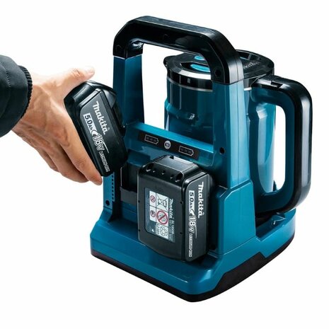 Makita DKT360Z 2x18V Li-ion accu waterkoker