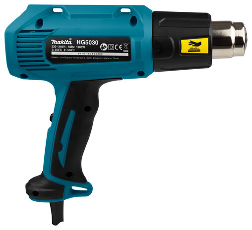 Makita HG5030K Heteluchtpistool in koffer - 1600W - 500gr