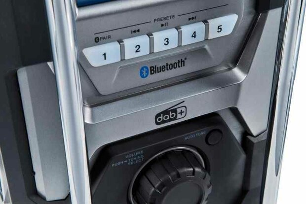 Makita MR004GZ Bouwradio FM DAB/DAB+ en bluetooth