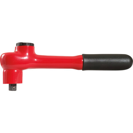 KS tools VDE 1/2" omschakelbare ratel met veiligheidsisolatie, 32 tanden 