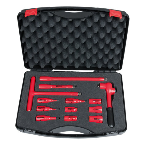 KS tools 3/8&quot; Ge&iuml;soleerde dopsleutelset, 13-dlg