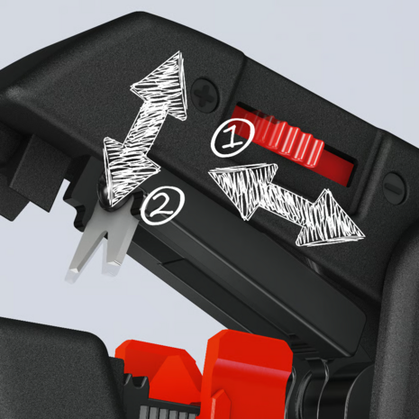 Knipex automatische striptang