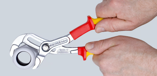 KNIPEX Cobra® VDE Hightech waterpomptang, geïsoleerd 250mm