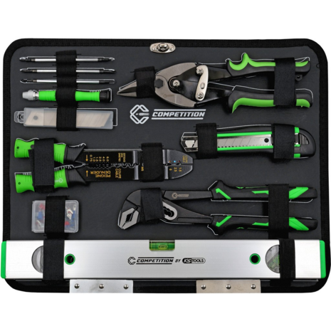KS tools COMPETITION 1/4&quot; + 1/2&quot; Universele-Gereedschapset, 145-dlg