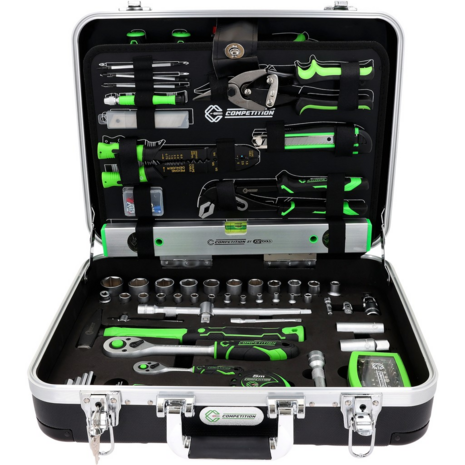 KS tools COMPETITION 1/4&quot; + 1/2&quot; Universele-Gereedschapset, 145-dlg