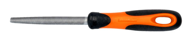 Bahco Halfrondvijl halfzoet met hecht 250mm