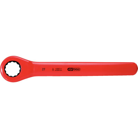KS tools ratelringsleutel met veiligheidsisolatie, 8 mm