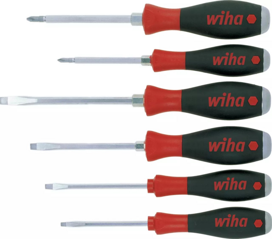 Wiha Schroevendraaierset SoftFinish&reg; 6-delig 21250
