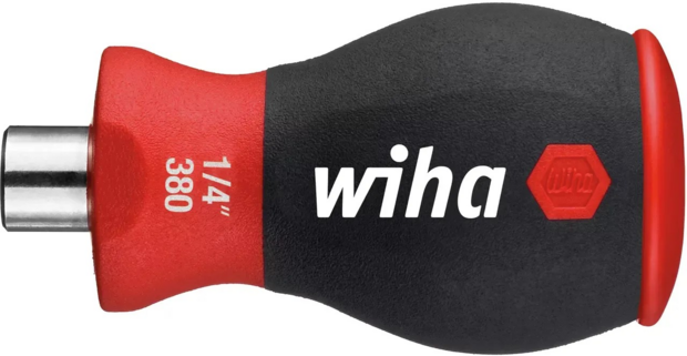 Wiha Stubby-schroevendraaier met bitmagazijn magnetisch