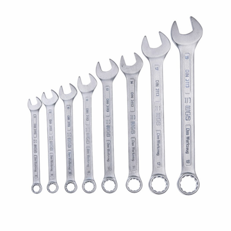 Ring-steeksleutelset, 8-delig | ULTRA PRO-TEC | Nr. 226 | 8&ndash;19 mm | WGB | DIN 3113 A