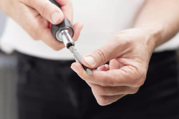 Wiha Schroevendraaier met bithouder SoftFinish&reg; met ratelfunctie