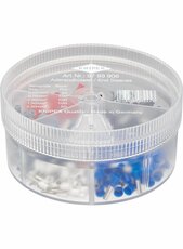 Knipex assortimentbox met afgestripte adereindhulsen 400.st.