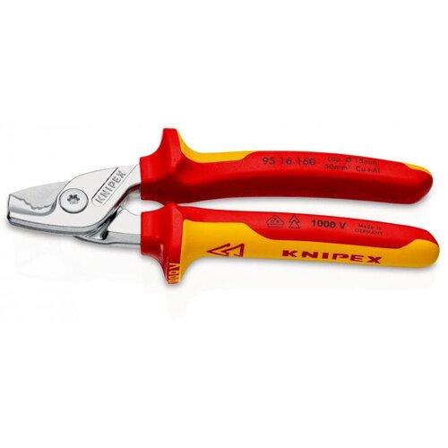  KNIPEX StepCut VDE , Kabelschaar met getrapte snijrand