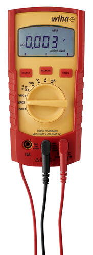 Wiha digitale multimeter tot 600 V AC, CAT IV