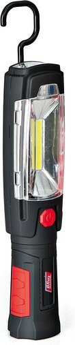 Tayg 502606 Draagbare Oplaadbare Lamp, Rood En Zwart