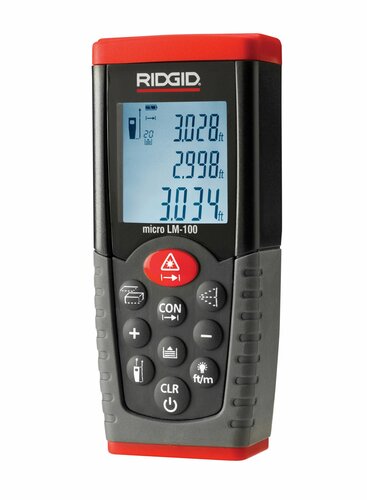 Ridgid microLM100 LASERAFSTANDSMETER