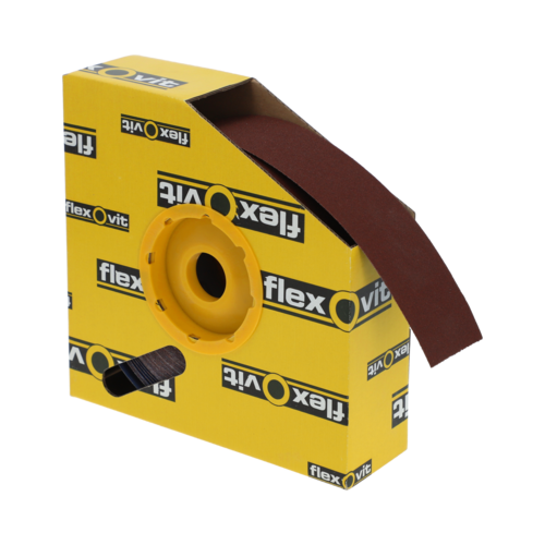 Flexovit Speedoflex K20N - Schuurrol in dispenser korrel P180