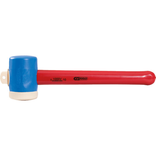 KS tools Kunststofhamer met veiligheidsisolatie, kop Ø 55 mm