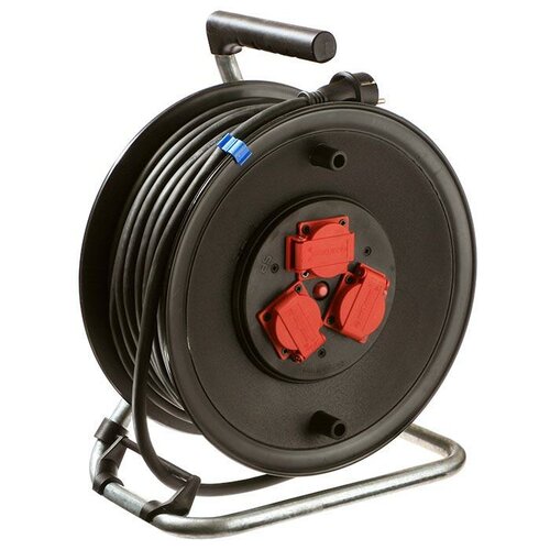 Schwabe Kabelhaspel 230V/16A IP44 Neopreen H07RN-F 3x1,5 25m