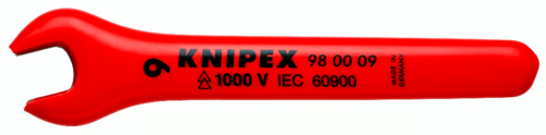 Knipex VDE steeksleutel 9mm. Knipex VDE steeksleutel 9mm.