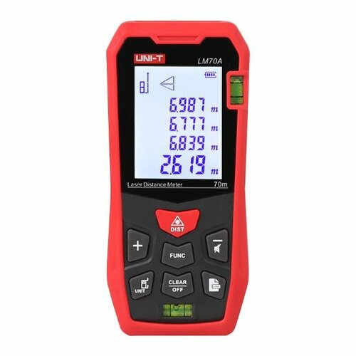 Uni-Trend LM70A Laserafstandsmeter 70m, nauwkeurigheid 2mm