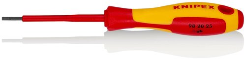 KNIPEX VDE sleufschroevendraaier 2.5mm 