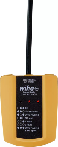Wiha contactdoostester 230V AC CAT II (45220)