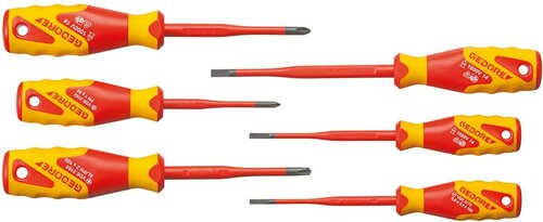 GEDORE VDE 2162-2172 PM-06 VDE schroevendraaierset SLIM DRIVE 6-delig - 2928701