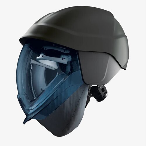 SKYTEC™ E Pro 3 VDE Veiligheidshelm met geïntegreerd vizier