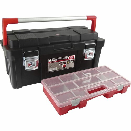 Tayg toolbox heavy duty 650E (650x300x295mm) incl.ass.box ***ACTIE***