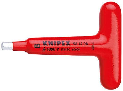 Knipex VDE inbus T-greep sleutel 6 x 120mm