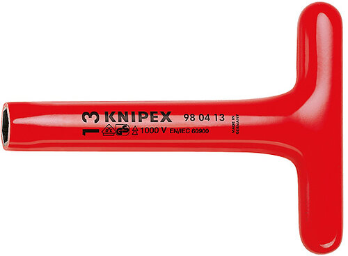 Knipex VDE steek T-greep sleutel 8 x 200mm